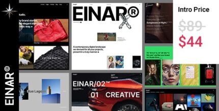 Einar (v1.3.1) Design Agency WordPress Theme [Activated]