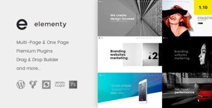 Elementy (v1.24) Multipurpose One & Multi Page WordPress Theme