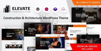 Elevate (v2.2.8) Construction WordPress Theme