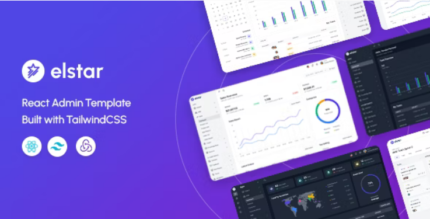 Elstar (v2.3.1) React Tailwind Admin Template