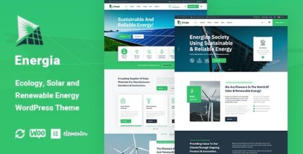 Energia (v1.1.5) Renewable Energy WordPress Theme