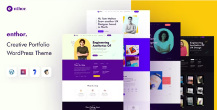 Enthor (v2.0.3) Creative Portfolio WordPress Theme