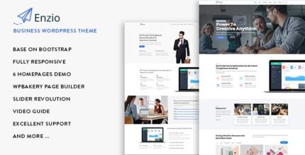 Enzio (v1.2.3) Responsive Business WordPress Theme
