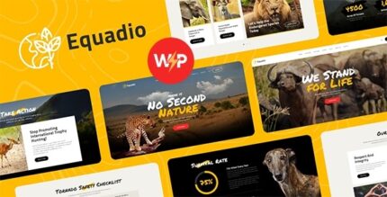 Equadio (v1.1.3) Non-Profit and Environmental WordPress Theme
