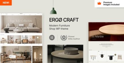 ErgoCraft (v26.0) Furniture Shop WordPress Theme