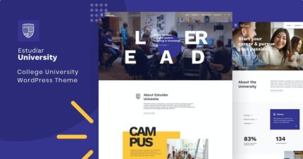 Estudiar (v34.0) College University WordPress Theme [Activated]