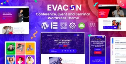 Evacon (v1.1.0) Event & Conference WordPress Theme