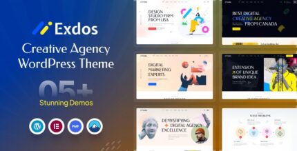 Exdos (v1.1.3) Digital Agency WordPress Theme