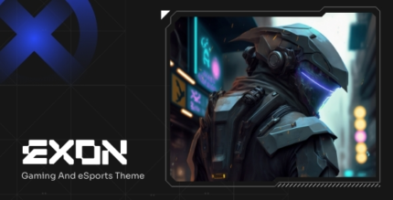 Exon (v1.0) Gaming and eSports WordPress Theme