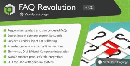 FAQ Revolution v2.1.0 WordPress Plugin [Activated]