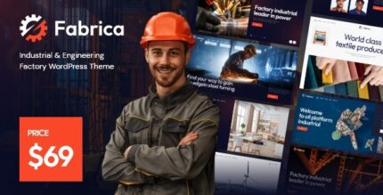 Fabrica (v1.16) Industrial & Engineering Factory WordPress Theme