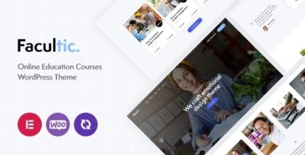 Facultic (v1.24.0) Online Education Courses WordPress Theme