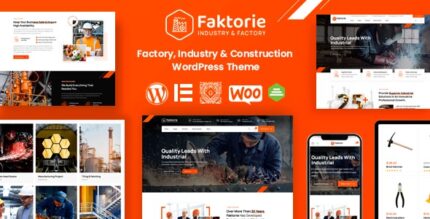 Faktorie (v2.4.0) Industry & Factory WordPress Theme