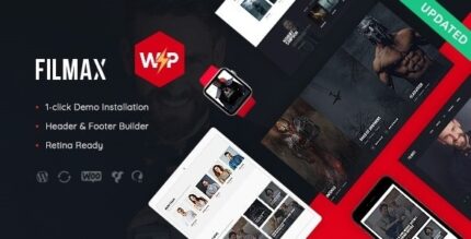 Filmax (v1.1.10) Cinema & Movie News Magazine WordPress Theme