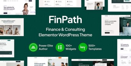 FinPath (v1.9) Finance & Consulting Elementor WordPress Theme