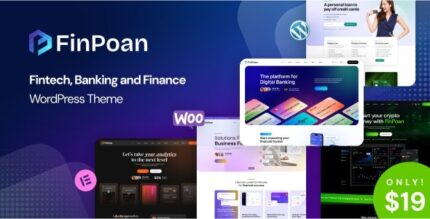 FinPoan (v1.1.0) Fintech, Banking and Finance WordPress Theme
