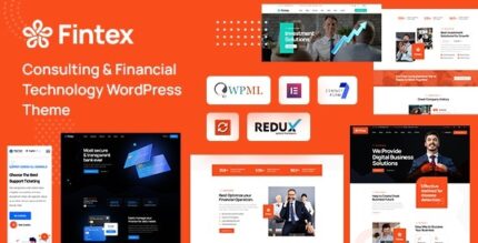 Fintex (v1.0.1) Consulting & Financial WordPress Theme