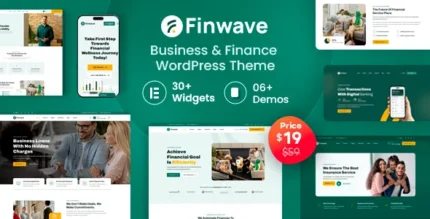 Finwave (v1.1.5) Business and Finance WordPress Theme