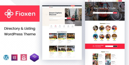 Fioxen (v1.2.3) Directory Listing WordPress Theme