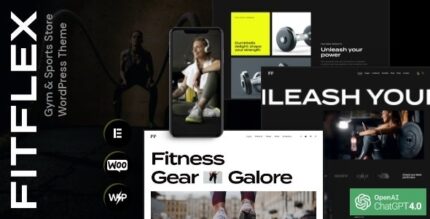 FitFlex (v1.6.0) Gym & Sports Store WordPress Theme