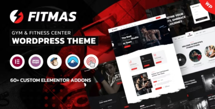 Fitmas v1.0.4 Gym & Fitness Center WordPress Theme