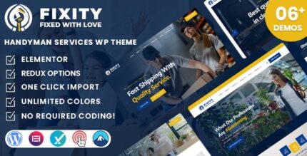 Fixity (v1.0.0) Handyman Services WordPress Theme