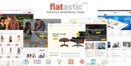 Flatastic (v2.0) Versatile Multi Vendor WordPress Theme [Activated]