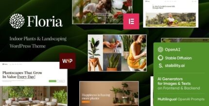 Floria (v1.7.0) Gardening & Landscaping WordPress Theme