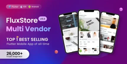 (v5.4) Fluxstore Multi Vendor – Flutter E-commerce Full App