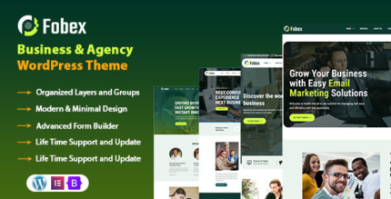 Fobex v1.0.2 Business & Agency WordPress Theme