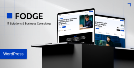 Fodge (v1.2) Business IT Solutions WordPress Theme
