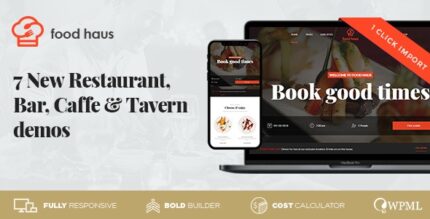 Food Haus v1.2.5 Restaurant WordPress Theme