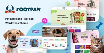 FootPaw v1.0.3 Pet Store WordPress Theme