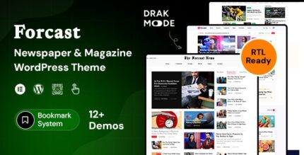 Forcast (v1.0.5) Newspaper & Magazine WordPress Theme