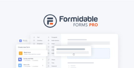 Formidable Forms Pro (v6.28) All Addons + Templates [Activated]