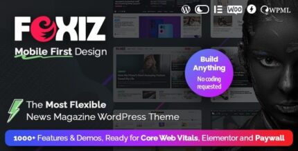 Foxiz (v2.7.2) WordPress Newspaper and Magazine (Activated)
