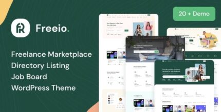 Freeio (v1.3.24) Freelance Marketplace WordPress Theme