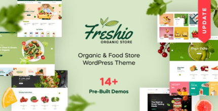 Freshio (v3.0.0) Organic & Food Store WordPress Theme