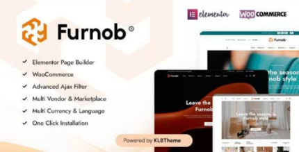 Furnob (v1.5.3) Furniture Store WooCommerce Theme