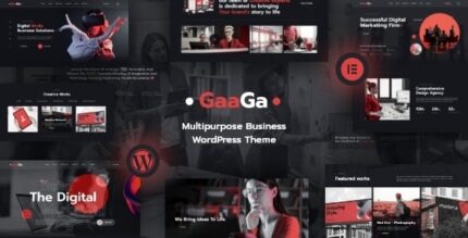 Gaaga (v2.0.5) Creative Agency WordPress Theme