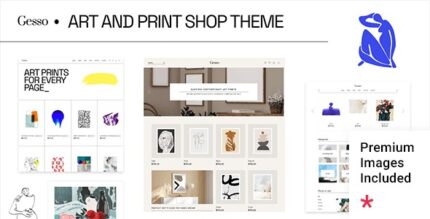 Gesso (v1.3.0) Art & Print Shop Theme