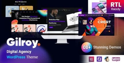Gilory (v1.0.8) Digital Agency WordPress Theme
