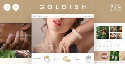 [Activated] Goldish (v3.47) Jewelry Store WooCommerce Theme