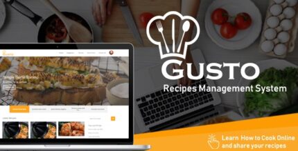 Gusto v3.6 – Recipes Management System