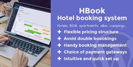 HBook (v2.1.6) Hotel booking system – WordPress Plugin [Activated]