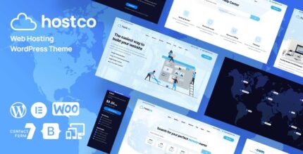 Hostco (v1.0.4) Hosting Service WordPress Theme