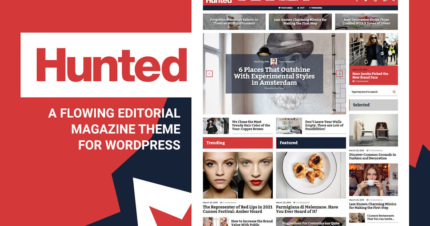 Hunted (v8.0.11) A Flowing Editorial Magazine Theme