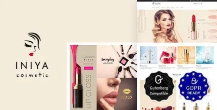 Iniya v3.5 Cosmetic WordPress Theme