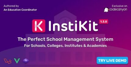 InstiKit School (v5.0.0) School Management System & School ERP