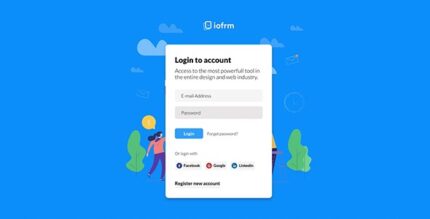 Iofrm v1.0 – Login and Register Form Templates
